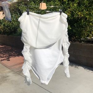 Brand new Over the shoulder body suit